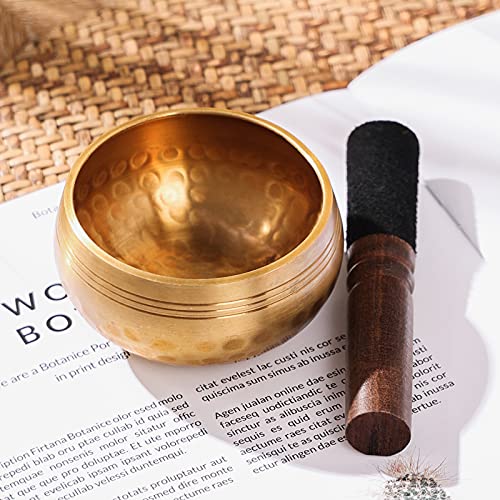 DomeStar Tibetan Singing Bowl Set, Sound Bowl Meditation Bowl Meditation Bowl for Healing and Mindfulness Sound Bowl
