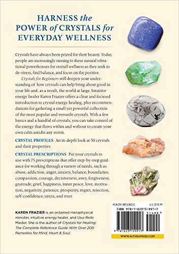 Crystals for Beginners: The Guide to Get Started with the Healing Power of Crystals