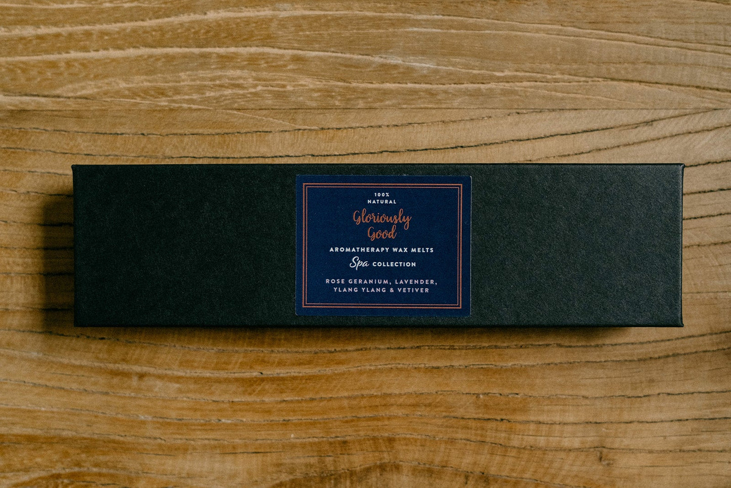 Rose Geranium, Lavender, Ylang Ylang & Vetiver Aromatherapy Naturally Scented Wax Melts with Rose petals