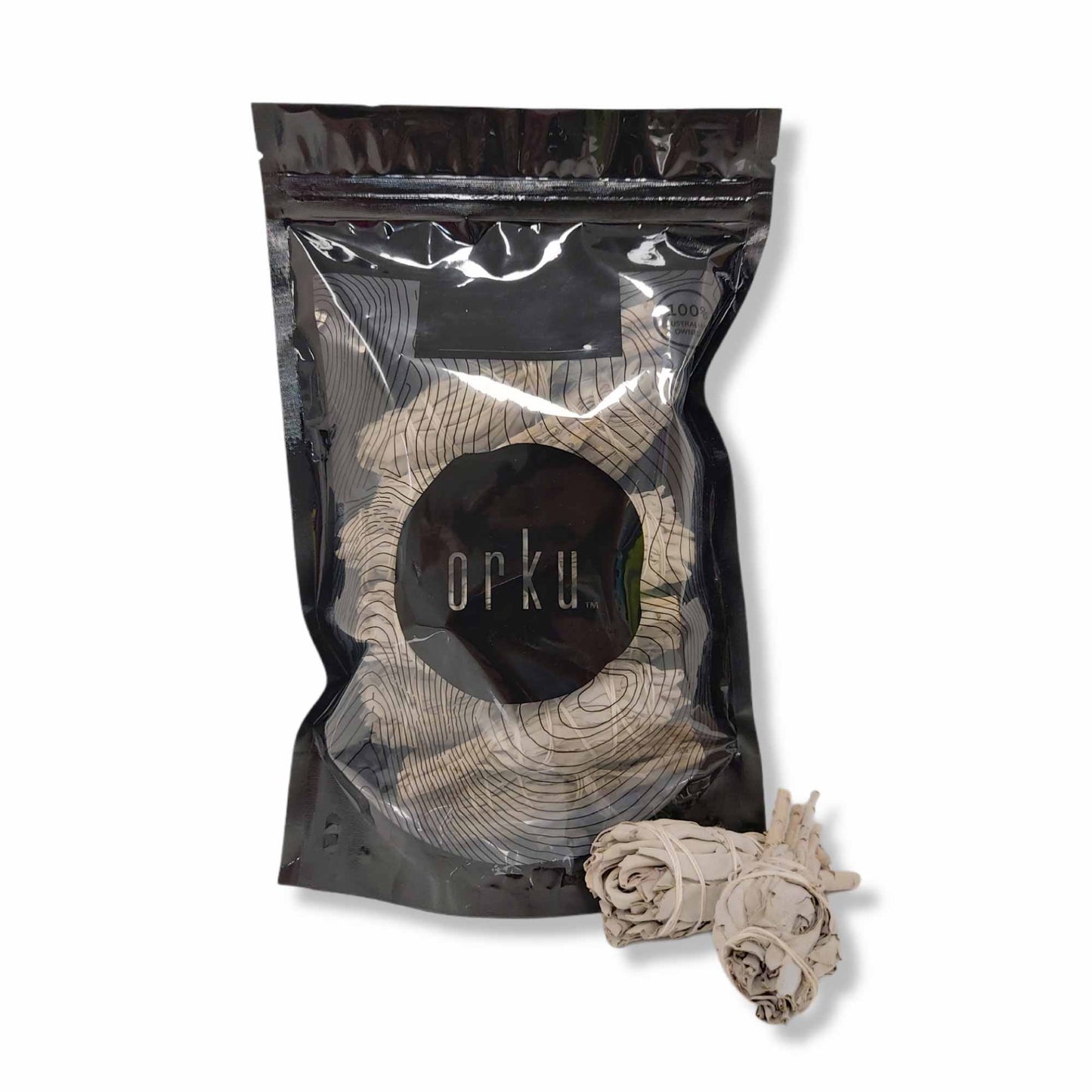 Bulk Organic White Sage Smudge Sticks Mini 10-12cm Bundle Incense Cleansing Wand